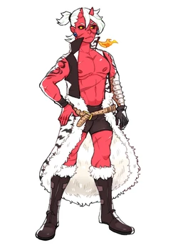 [various] Hel Dogar, Shiru Ushiro & Ketsuka Doji (OCs by Mwarz18)