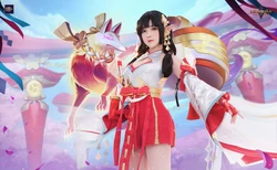 Arena of Valor Cosplay Fox Shrine Maiden Tel'Annas