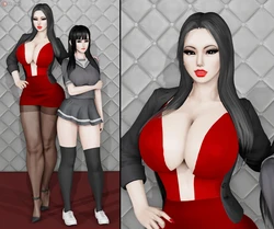 3D Comic Ronail -  Minami's mom (Asami) [23 pages] + scat [5 pages]