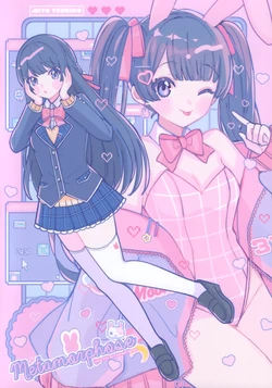 (#Nijisousaku 8) [FUKAFUKA (puka)] Metamorphose (Tsukino Mito)