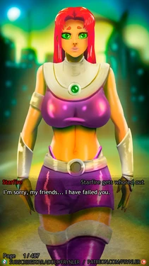 [Frynler] Starfire Gets Whored Out (Teen Titans)