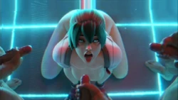 Kiriko - Cumshot frames - by Yeero