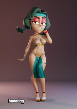 [bonedog] BW harem outfit (Long Gone Gulch)