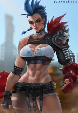 [IzharDraws] Junker Queen (Overwatch)