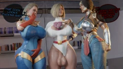 [Invdia3D] Powergirl's Horsecock