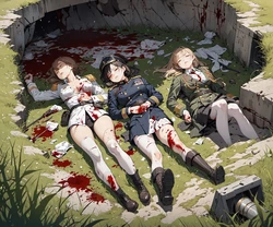 陣亡女兵 Dead soliders [AI Generated]