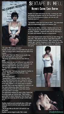 (Deadbolt Returns) Heather's Casting Couch Audition -Remake- [Sextape in Hell]