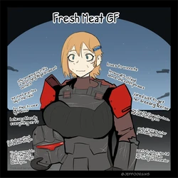 [Jeffodraws] Fresh Meat GF (Helldivers 2)