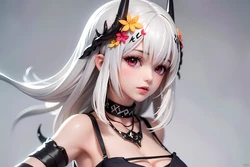 刻晴丨雷电将军丨泥岩 [AI Generated]