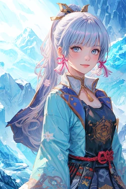七玥aiart Kamisato Ayaka|Genshin Impact|原神|神里凌华 [AI Generated]