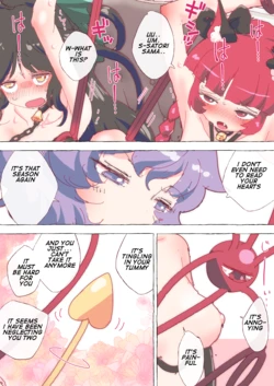 [Non] Orin and Okuu can't hold back and cum all over the place while being trained by Satori-sama (Touhou Project) [English] [Yolo Translations]