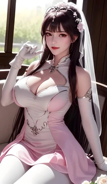 [AI Generated]斗罗大陆 小舞婚纱