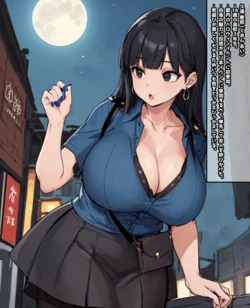 [Shomako] Police Cosplay JK Time Stop [AI Generated]
