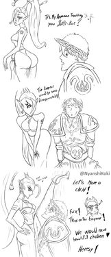 Yvraine and Guilliman warhammer ship