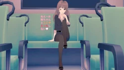 [ナスがぬついた] バスでOLお姉ちゃんとH