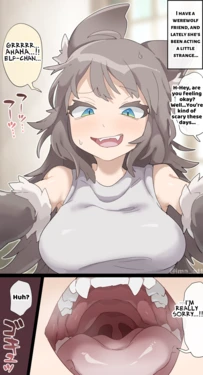 [imaat] Wolf Woman SAME SIZE VORE [English / Japanese]