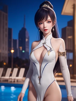 [AI Generated] 20230813 很有精神的森下下士 斗罗大陆 唐雅 瑟瑟