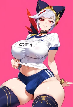 Lucyla803 Cia (hyrule warriors) Futa [AI Generated]