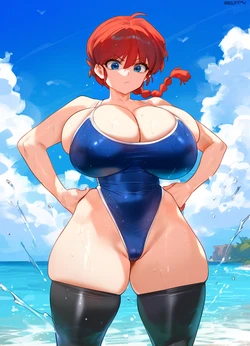 Lucyla803 Saotome Ranma BBC [Request] [AI Generated]