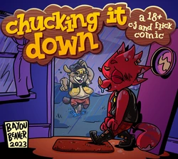 [bayou beaver] Chucking it down