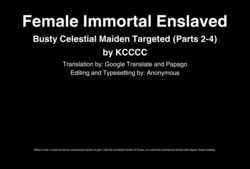 [kcccc] Mesu Dareisen -Nerawareta Kyonyuu Senjo- Parts 2-4 | Female Immortal Enslaved - Busty Celestial Maiden Targeted (Parts 2-4) [English]