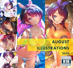 [SydusArts] AUGUST ILLUSTRATIONS 2020