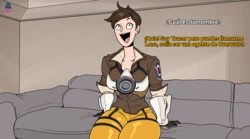 (TheIIInfamous) Tracer from Overwatch get's Disciplined