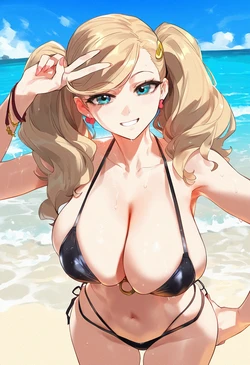 [Himeno] Takamaki's Snowbunny Transformation [AI Generated] [Speechless]