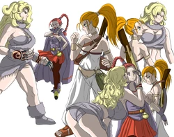 Twin Charm - Chrono Trigger (Lesbian Threesome Snuff)