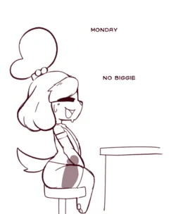 [DefunctUmbra18] Isabelle's Work Week//Isabelle's Day Off (Animal Crossing)