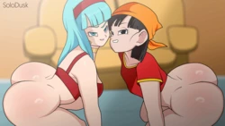 [SoloDusk] Adult Pan & Bra (Dragon Ball GT - Animated)