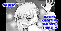 [Ankoman] Saber, Shinji to Uwaki Sex 3 | Saber Having cheating sex with Shinji (Fate/stay night) [English] {Hennojin}