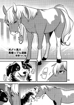 (C94) [Mayoineko(Minaga Tsukune)] Perro♂×Caballo♀ (MARE HOLIC6 ケモラヴァEX) [Spanish]