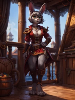 Furry Pirates AI Art [AI Generated]