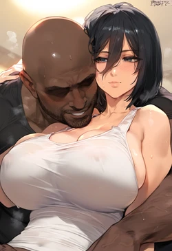 [MrTeardrop] 201 Pages Mikasa Vs BBC (Shingeki no Kyojin) [AI Generated]