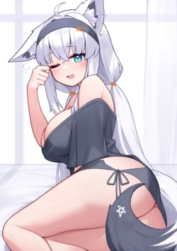 [Deaver] 寝起きフブちゃん (ホロライブ)