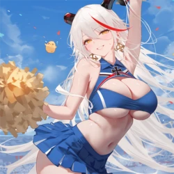 [AI Generated] [Coolsummer] Aegir Cheerleader [Patreon]