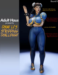 [Adult Haus] Adult Haus Presents Chun Li's Stripping Challenge (Street Fighter)