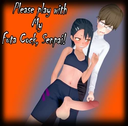 Please Play with my Futa Cock Senpai!