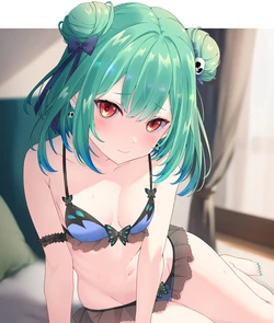 [Kurono Yuzuko] Ruu-chan Mizugi Ecchi (Uruha Rushia)