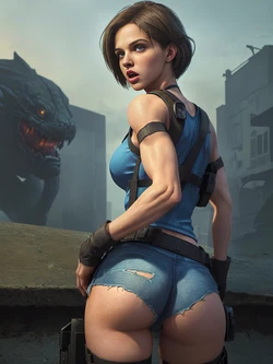 Jill Valentine is Ripped - AI Generated