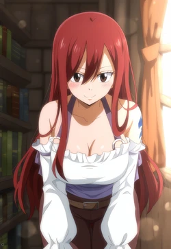 ❤AI Generated❤ MuaverAI - Erza Scarlet  (Fairy Tail)