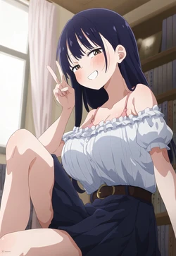 ❤AI Generated❤ MuaverAI - Yamada Anna (Boku no Kokoro no Yabai Yatsu)