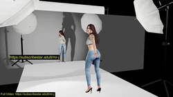 ★ Jenna Ortega Casual Outfit Erotic Photo Session ★