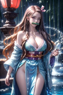 鬼灭之刃之祢豆子篇[AI Generated]