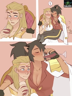 [Oliviajoytaylor] Catradora Comic (She-ra and the Princesses of Power) (Spanish) [kalock & ToonX]