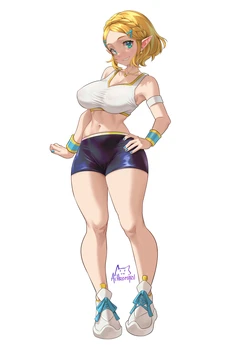 [Achro] Zelda's Strip Game (The Legend of Zelda: Tears of the Kingdom)