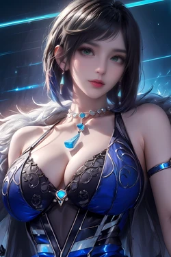 [AI Generated]原神夜兰都市休闲