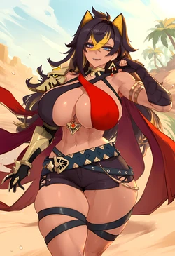 [HaruAI] Dehya BBC Desert [AI Generated]