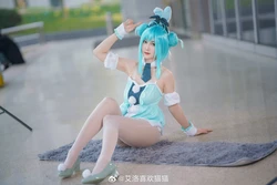 [艾洛喜欢猫猫] 初音未来 兔女郎手办同款cosplay